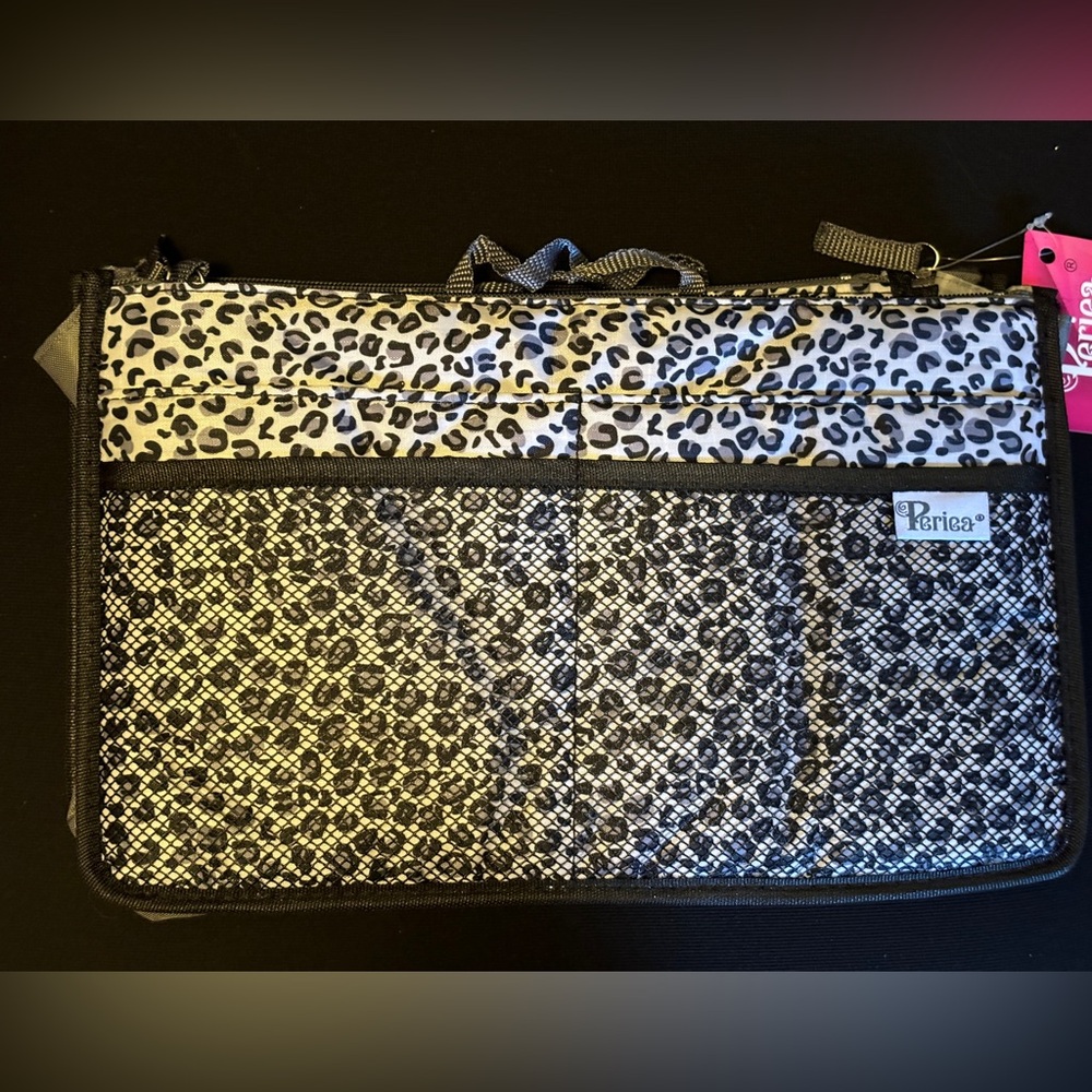 Periea pair of two purse organizers NWT
